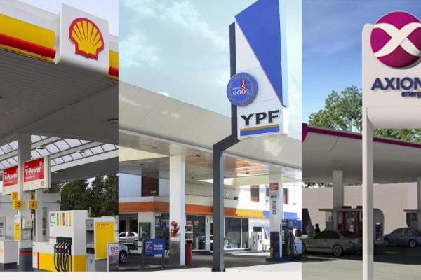 Aumento de combustibles: YPF, Shell y Axion anunciaron subas del 37% tras las medidas económicas de Milei