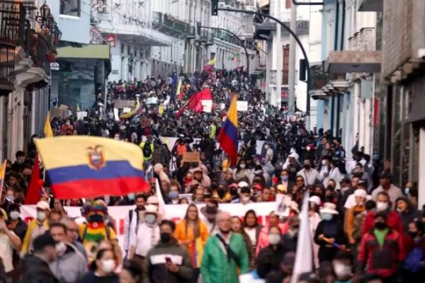 Crísis en Ecuador: declararon Estado de "conflicto armado interno"