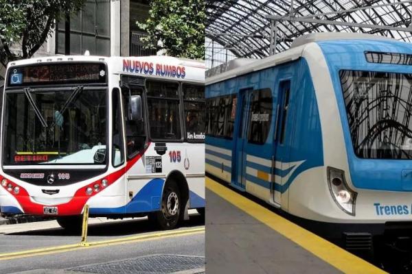Oficial: el boleto mínimo de colectivo pasará a costar $270 y el de tren $130 a partir de mañana
