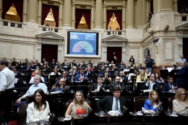 Diputados aprobó las facultades delegadas a Milei, pero rechazó tres incisos claves
