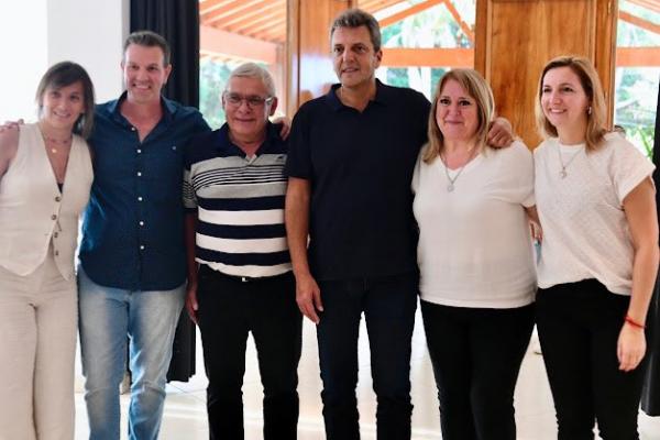 Massa reapareció con un acto del Frente Renovador en la provincia de Buenos Aires