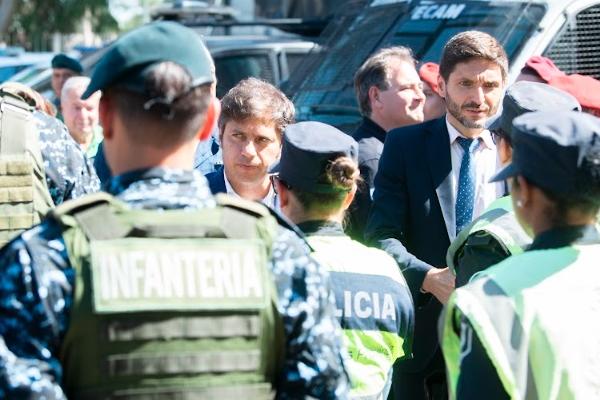 Pullaro y Kicillof firmaron un convenio para trabajar en conjunto contra la inseguridad