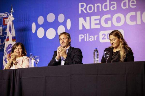 Achával participó de la apertura de una nueva Ronda de Negocios en Pilar