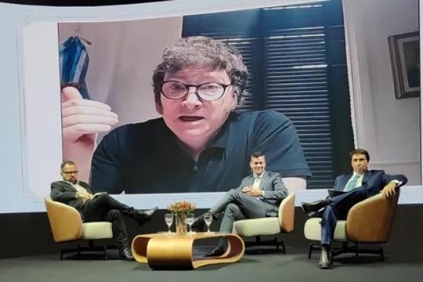 Se sulfuró: Milei estalló de furia con un periodista de Paraguay