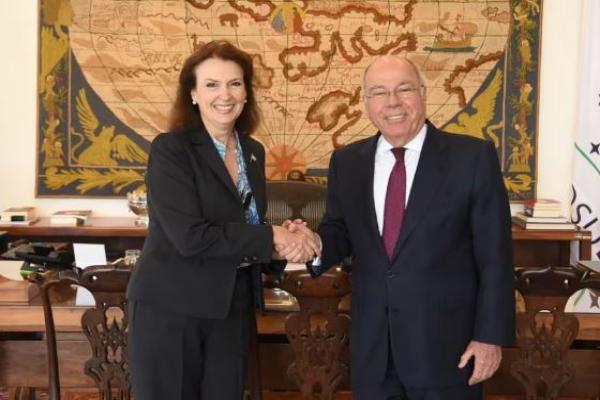 Mondino fue a Brasil a tratar de reactivar el deteriorado vínculo y no descartó un encuentro Lula-Milei