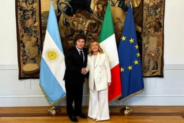 Giorgia Meloni invitó a Milei a disertar sobre inteligencia artificial en una cumbre del G7