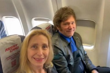 Milei vuelve a EEUU en avion nuevo tras gastarse 37 millones en una foto con Trump