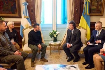 Cumbre de la Paz: Zelensky invitó al presidente Javier Milei
