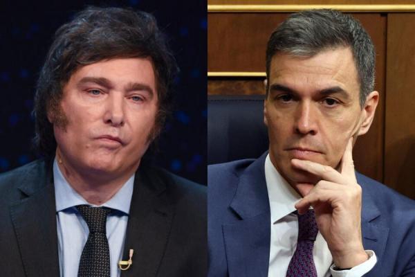 "Detestan y odian": Pedro Sánchez cuestionó la presencia de Milei en España