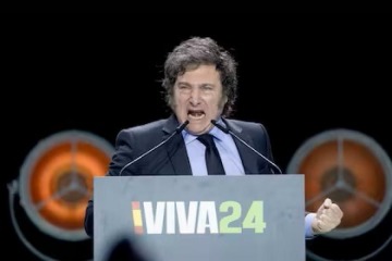 Milei habló en la cumbre de Vox en España: "Basta al socialismo maldito y cancerígeno"