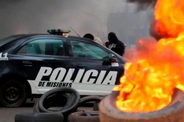 Continúa la tensión en Misiones con un "sirenazo" tras el fracaso de la negociación con la Policía