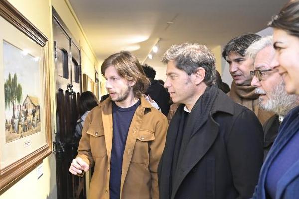 Tras haber estado cerrado por casí dos décadas, Kicillof y Mariel Fernández encabezaron la reapertura del Museo Florencio Molina Campos