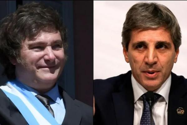 "Nadie le va a tocar el culo a Caputo": en medio de los rumores de interna, Milei defendió a su ministro