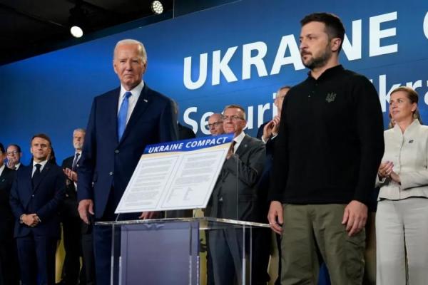 Biden sigue perdido: presentó a Zelenski como "presidente Putin"