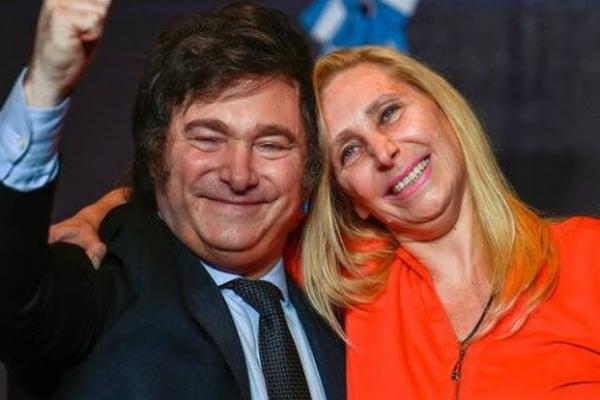 Javier Milei saludó a su hermana Karina por su cumpleaños con un posteo en redes sociales