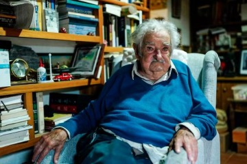 Alberto Fernández, Axel Kicillof y Sergio Massa despidieron a José "Pepe" Mujica