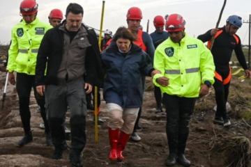 Bullrich anunció que el Gobierno otorga "ayuda directa" a las víctimas de las inundaciones en Buenos Aires