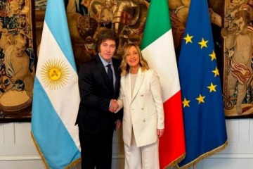 Milei y Meloni firmaron un acuerdo estratégico entre YPF y ENI para exportar GNL al mundo