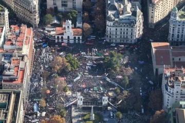 El PJ difundió un Vamos a Volver tras el discurso de Cristina en Plaza de Mayo