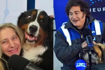 Foto de Karina Milei revel que ech a un empleado por llamar "cosa" al perro Conan