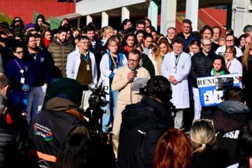 Trabajadores del Garrahan reclamaron al Gobierno "una propuesta seria": "Estamos defendiendo un modelo sanitario"
