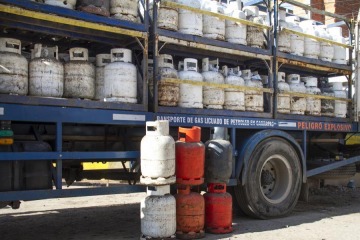 Durante la ola polar, el Gobierno desreguló la distribución de gas envasado