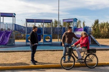 El Municipio de Lanús terminó con la puesta en valor del Paseo de la Carbonilla