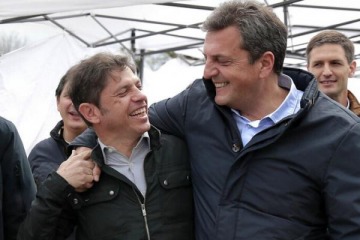 Foto de Unidad del peronismo: Axel Kicillof recibi a Mximo Kirchner y Sergio Massa en La Plata para definir la alianza
