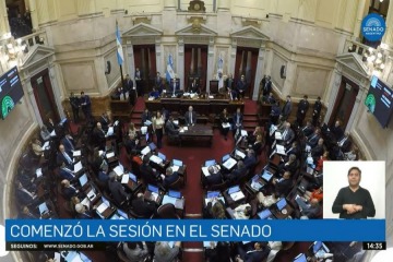 La oposición logró el quórum en el Senado y hay sesión con tensión por proyectos que rechaza el Gobierno