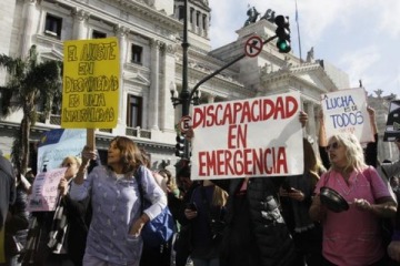 Por unanimidad, el Senado convirtió en ley la emergencia en discapacidad