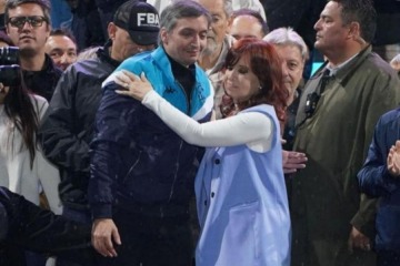 Máximo Kirchner publicó un video sobre el almuerzo que compartió con Cristina en su casa mientras cumple la domiciliaria