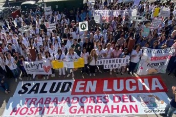 Camino al paro nacional, trabajadores del Garrahan denuncian un 54% de pérdida del poder adquisitivo