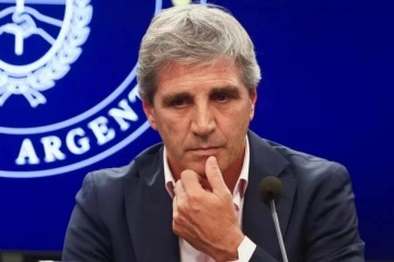 Luis Caputo pidió al campo que tenga paciencia ante la continuidad de las retenciones