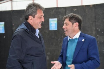 Kicillof y Massa se reunieron con intendentes y planean una campaña "puerta a puerta" de cara a las elecciones bonaerenses