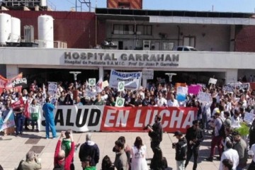 Foto de El Garrahan sigue en pie de lucha y convoca a una caminata con velas