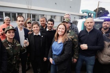 Kicillof inauguró un centro de salud en Junín y criticó el ajuste de Milei