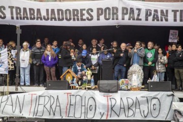 El ajuste económico no debe basarse en la destrucción del empleo": el documento de la CGT en el marco de la movilización por San Cayetano