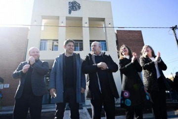 Con fuertes críticas a Milei, Kicillof inauguró la Casa de la Provincia n°14 de su gestión