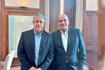 Francos recibió a uno de los gobernadores del sur y hablaron sobre la deuda de Nación