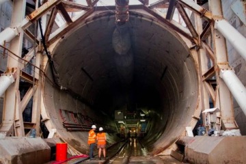 El olvido de la Obra Pública reflejado en un súper túnel sin destino