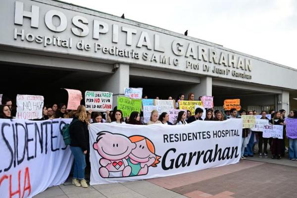 El Hospital Garrahan realizará un paro el jueves mientras el Senado trate la emergencia pediátrica