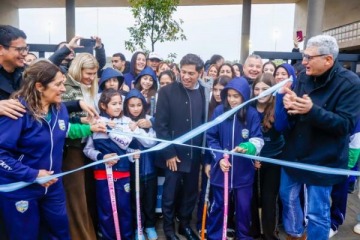 Barrera y Kicillof habilitaron la Autovía, inauguraron obra deportiva y avanzan políticas de salud y vivienda 