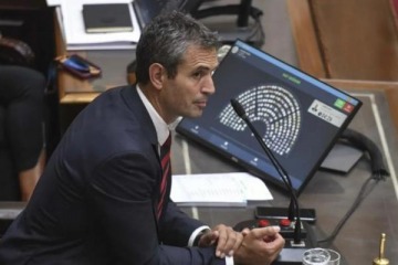 Coimas en ANDIS: Martín Menem volvió a afirmar que "el contenido de los audios es absolutamente falso"