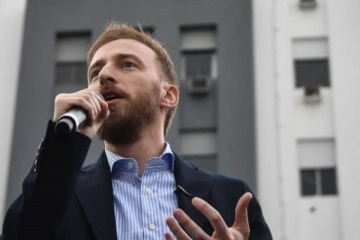 Frente a la provocación de Milei, Otermín llamó a la paz y pidió a la comunidad lomense expresarse en las urnas