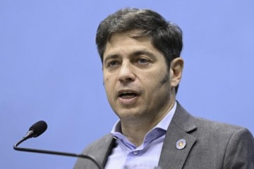 Kicillof advirtió sobre el cierre de campaña de LLA: "Hago responsable a Milei de cualquier hecho de desorden o violencia"