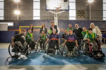 Espinoza a deportistas paralímpicos: "Mientras Milei los trata con crueldad, en La Matanza los incentivamos y acompañamos"