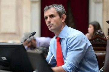 Martín Menem enojado con la visita de Jorge Rial y Mauro Federico a Diputados