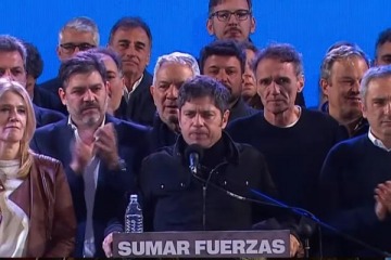 Axel Kicillof, calificó de "histórico" el triunfo en la Provincia: "Fue una victoria aplastante"