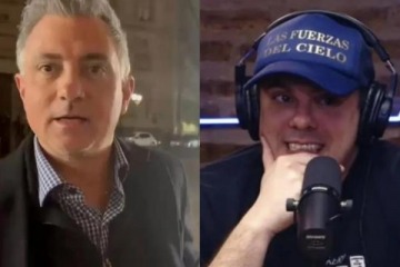 Sebastián Pareja recogió al guante y le respondió al Gordo Dan: "Atenta contra la gente que elige el Presidente"