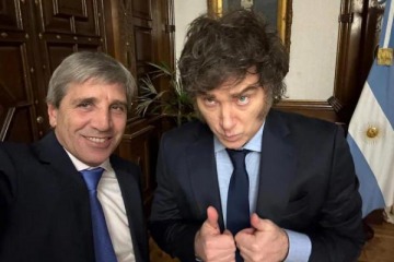 Milei celebró el dato de inflación de agosto y felicitó a Toto Caputo